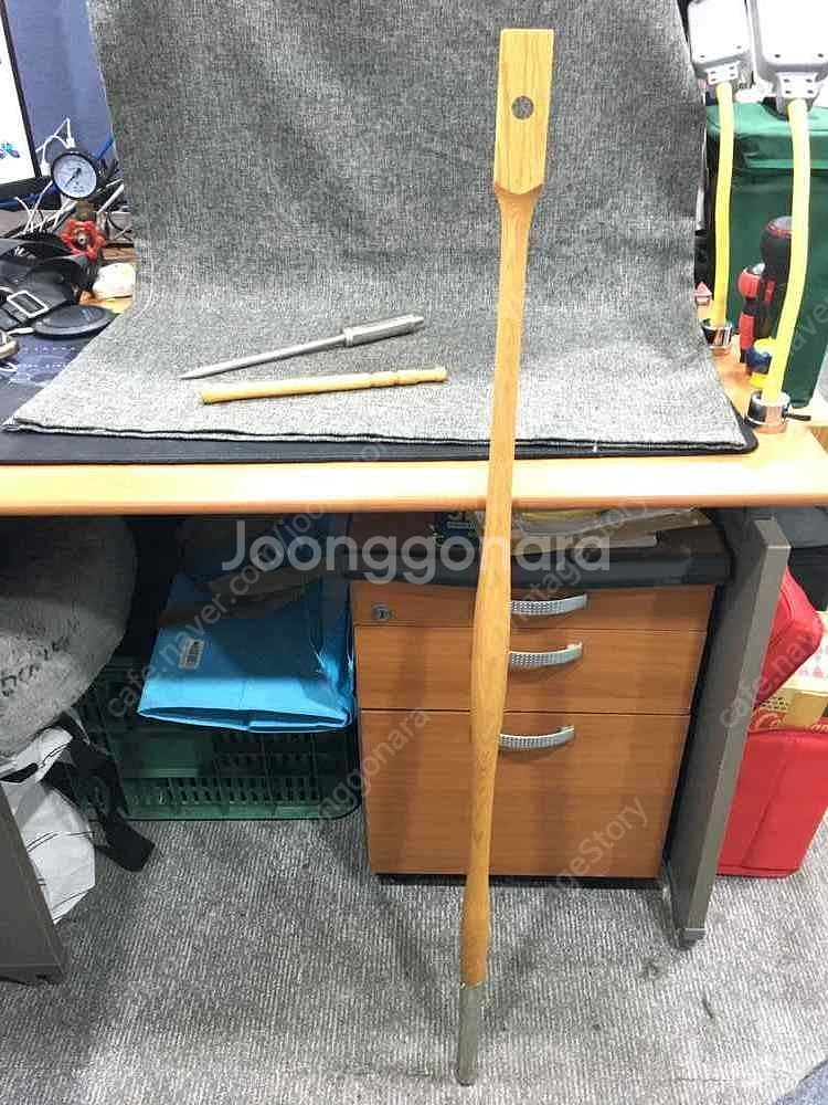 나두 캠핑 우드 파일드라이버 랜턴걸이 스탠드_vinst--3