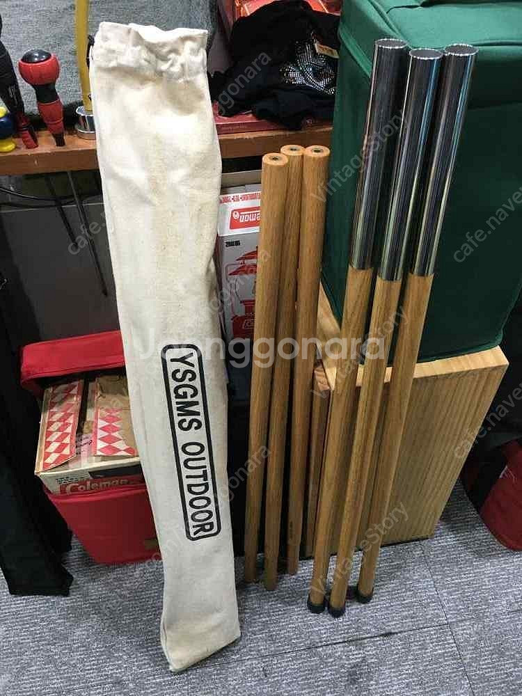 양산고무신 트라이앵글 우드스탠드 160cm 랜턴스탠드 삼각 랜턴걸이--2