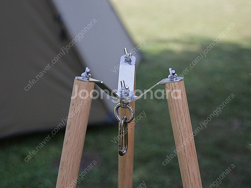 양산고무신 트라이앵글 우드스탠드 160cm 랜턴스탠드 삼각 랜턴걸이--4