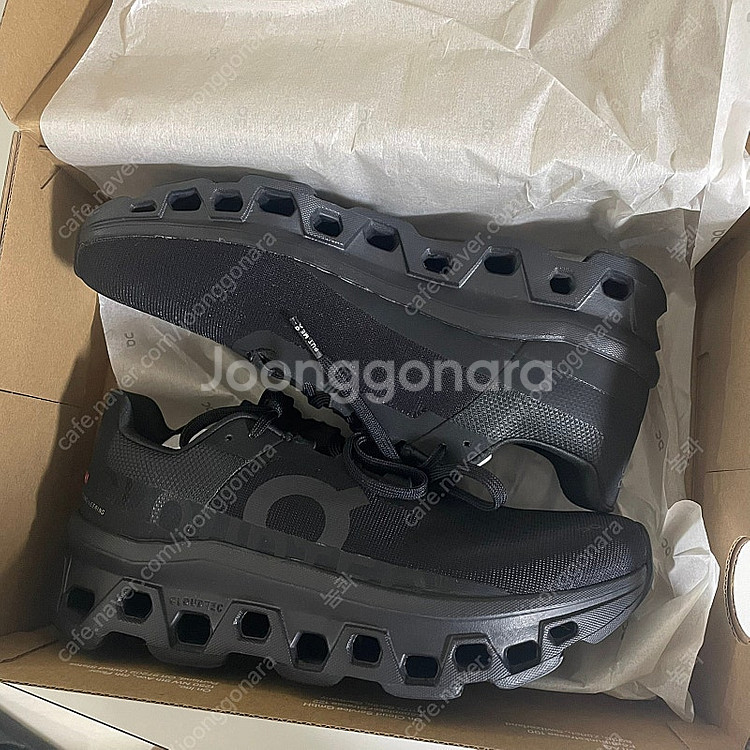 온 러닝 클라우드몬스터 올 블랙 EU 40 250--1