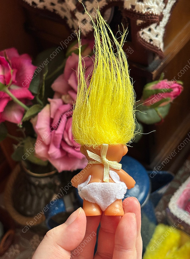 1990년대 미니 베이비트롤인형 빈티지토이 빈티지인형 빈티지피규어 소품샵 고전인형 레트로장난감 이미지