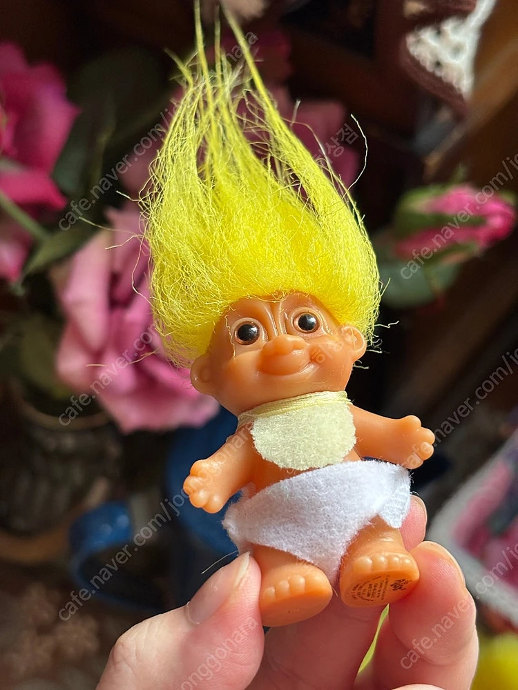 1990년대 미니 베이비트롤인형 빈티지토이 빈티지인형 빈티지피규어 소품샵 고전인형 레트로장난감 이미지