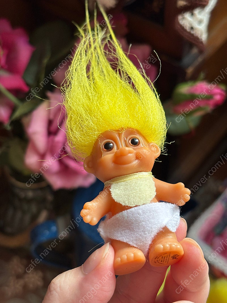 1990년대 미니 베이비트롤인형 빈티지토이 빈티지인형 빈티지피규어 소품샵 고전인형 레트로장난감 이미지