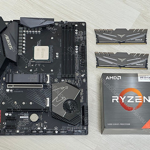 5800X3D X570 어엘 팀그룹 32GB 3600