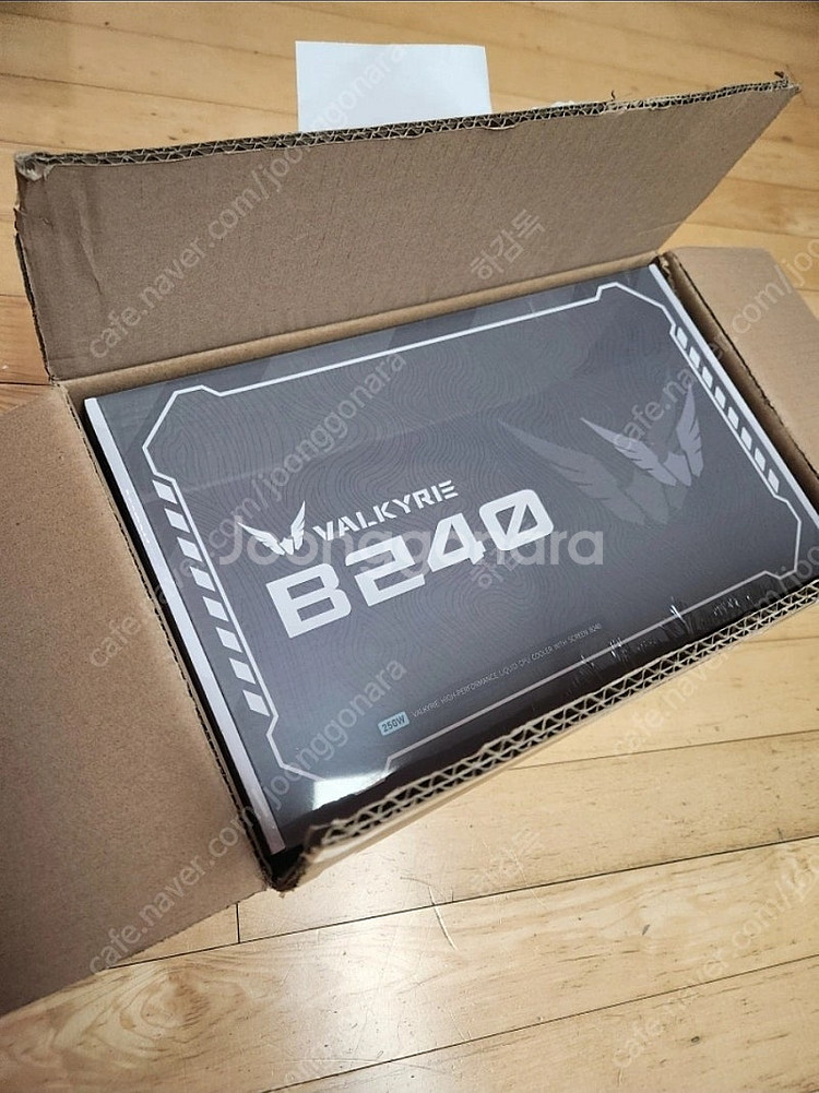 발키리 B240 LCD ARGB CPU 수냉 쿨러 새상...--0