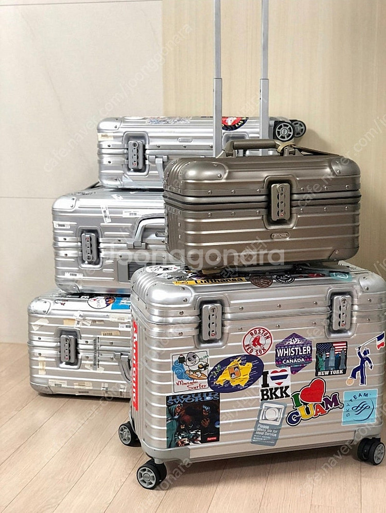 리모와 오리지널 뷰티캐리어 티타늄골드 색상--4