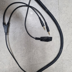 자브라 qd to 3.5mm rca 마이크 헤드셋 케이블