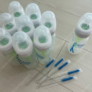 닥터브라운 내로우넥 pp 젖병 새것1+사용8개 일괄
