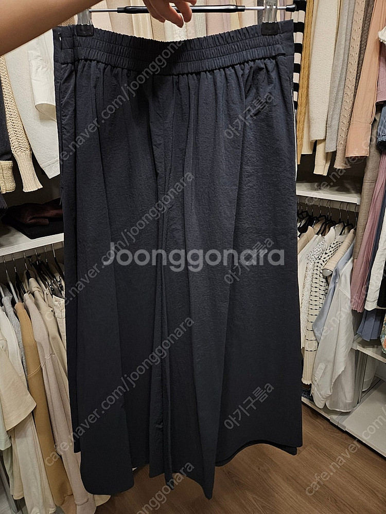 sjsj 와이드 팬츠 55사이즈(네이비)--1