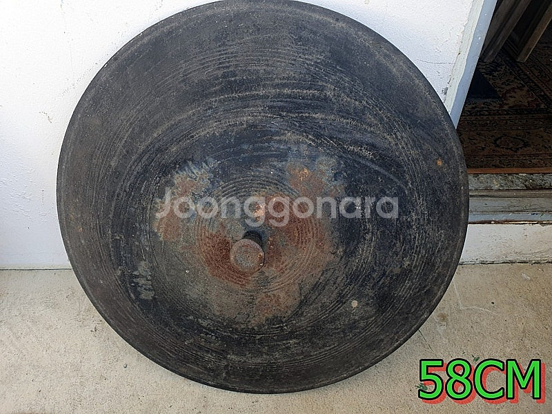 가마솥 무쇠 솥뚜껑 불판 58M 39CM 36CM--2