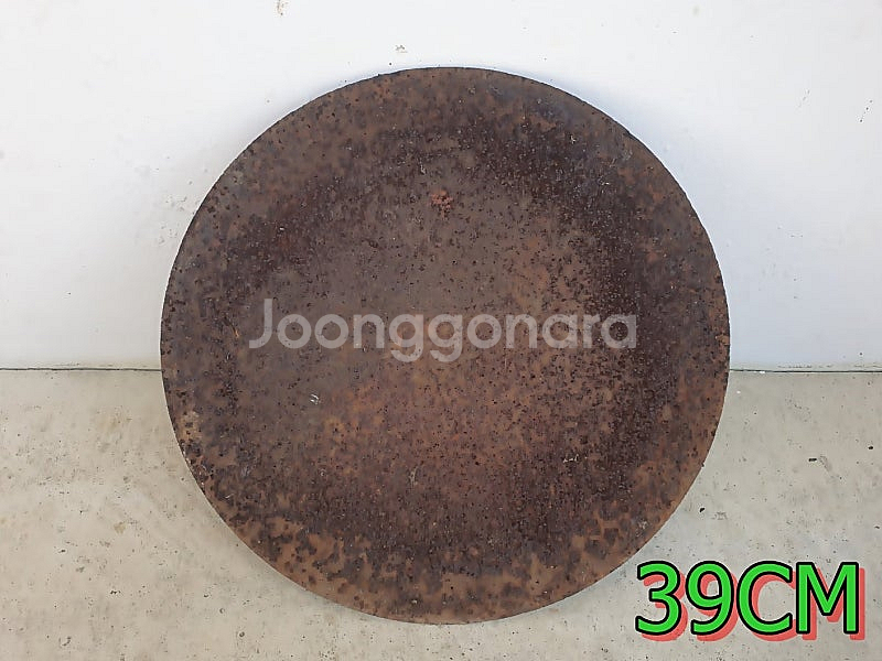 가마솥 무쇠 솥뚜껑 불판 58M 39CM 36CM--5