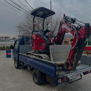 얀마020 미니굴삭기 팝니다