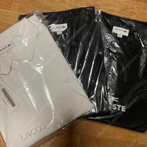 라코스테 카라티 반팔 파리폴로 화이트, 블랙, 네이비 새제품 95,100,105,110사이즈 (동일드방레 한국생산제품)