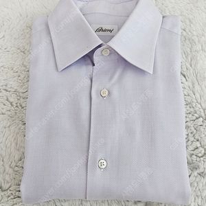 브리오니 라일락 퍼플 자수셔츠 [ 로로피아나 쿠치넬리 벨루티 톰포드 에르메스 루이비통 키톤 ]