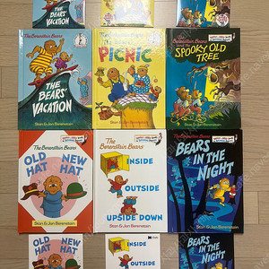 베렌스타인 베어 원서 the berenstain bears 6권 (CD 6장 포함)