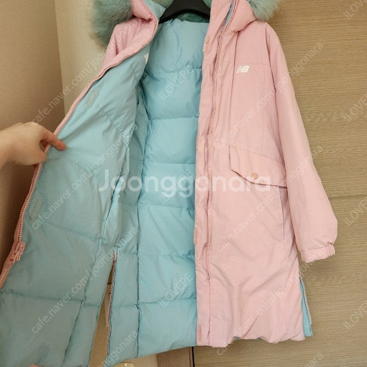 뉴발란스 키즈 구스롱패딩 155사이즈 판매합니다--1