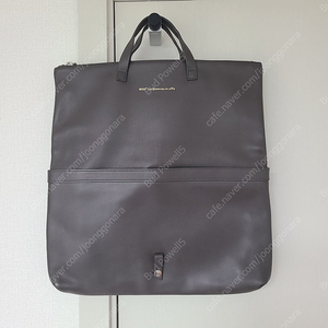 want les essentiels 토트백 클러치 다크그린