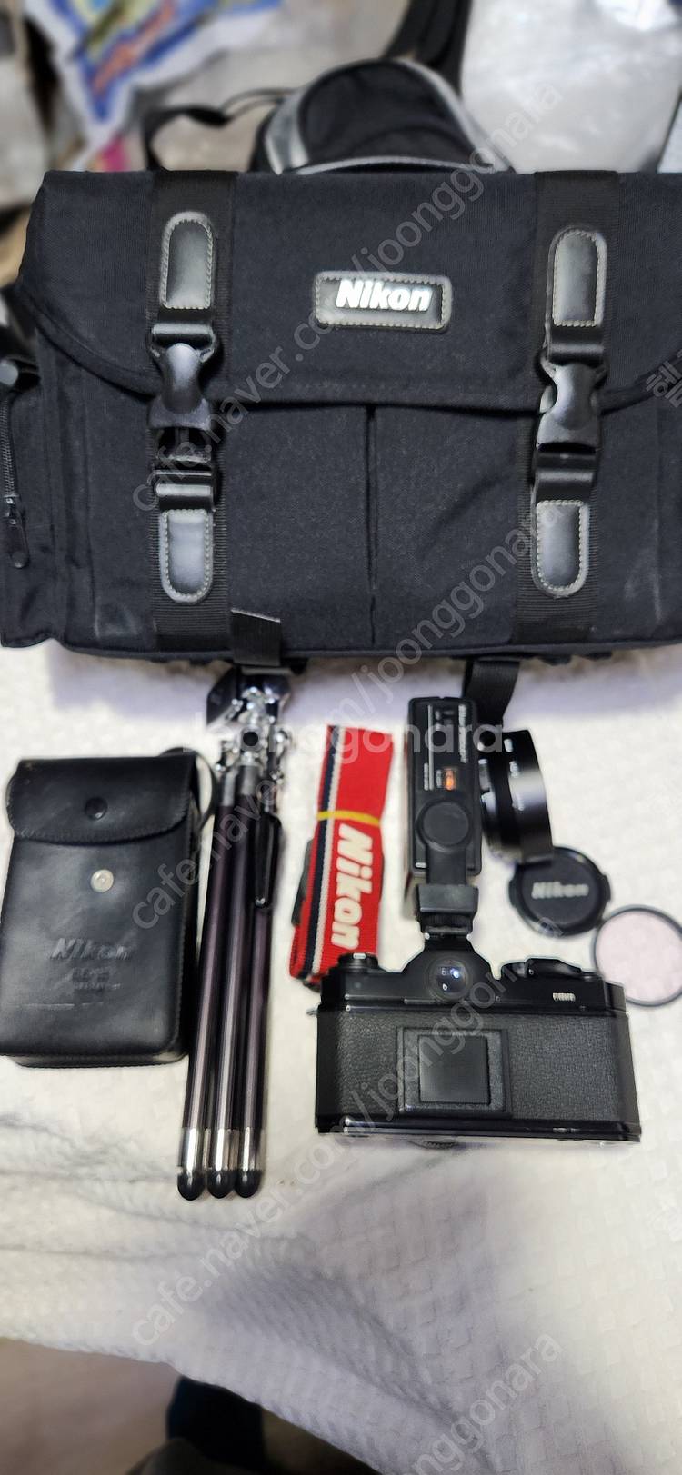 NIKON FE2(블랙A급), LR44 2개전기능정상,...--2