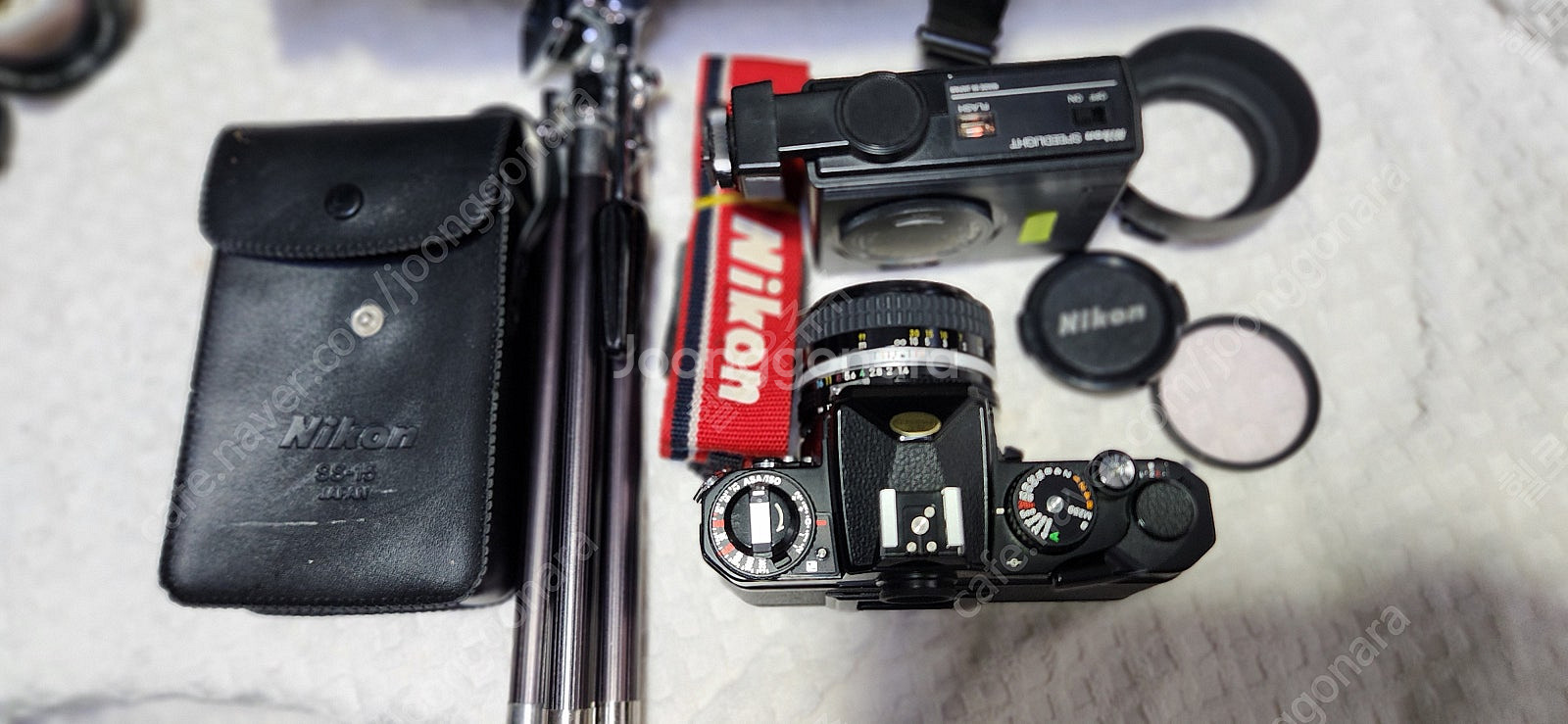 NIKON FE2(블랙A급), LR44 2개전기능정상,...--4