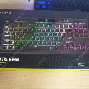 커세어 k70 rgb tkl 은축