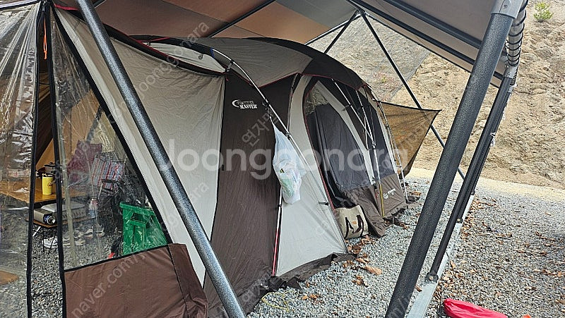 콜맨코쿤2텐트+빅이너 외 물품--2