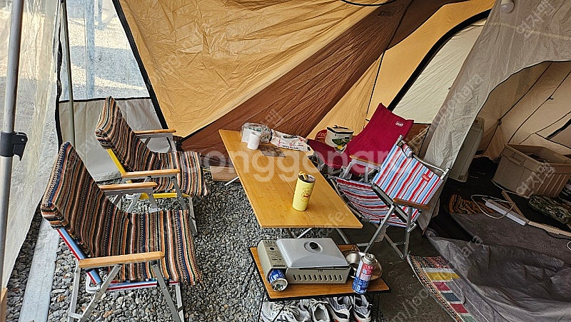 콜맨코쿤2텐트+빅이너 외 물품--3