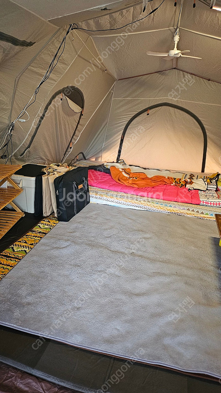 콜맨코쿤2텐트+빅이너 외 물품--8