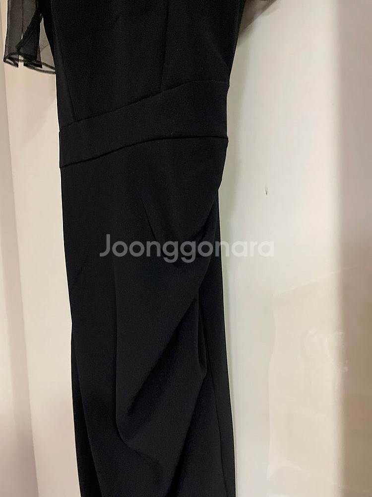 텍있는 새상품)블랙 원피스 하객룩 하객원피스--2