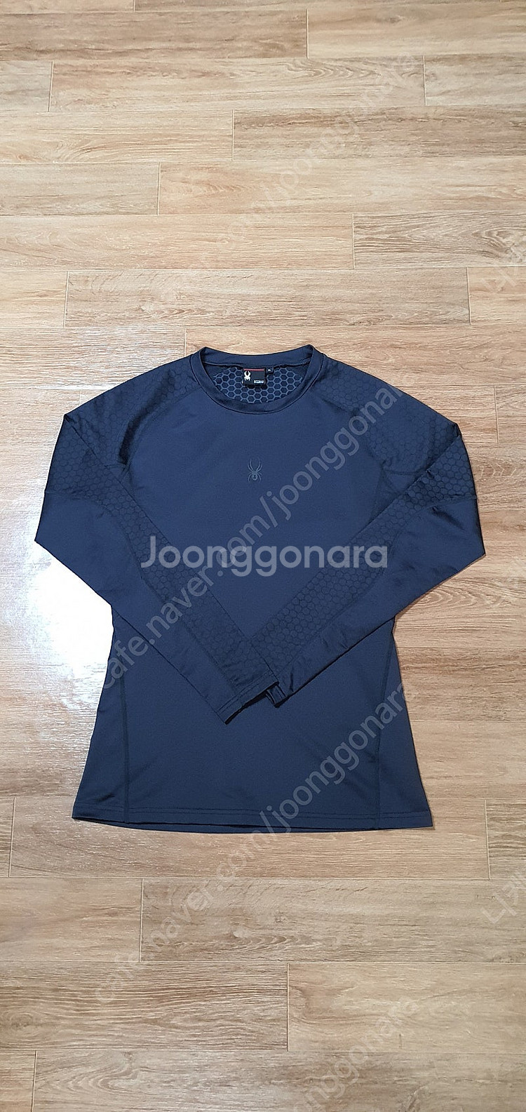 남.95-100 슬림) 스파이더 남성 기능성 긴팔티 /...--0