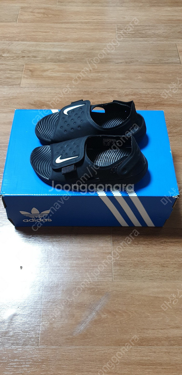 [키즈,아동 170-180] 나이키 키즈 샌들, 아동 물놀이 샌달 / 선레이 어드저스, 야영 계곡 (택포1.7)--0