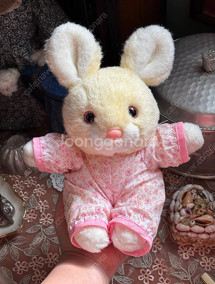 빈티지인형) 오동통 페어리계 토끼인형 고전인형 모리걸 히메갸루 양산형 y2k 빈티지소품 레트로인형--0