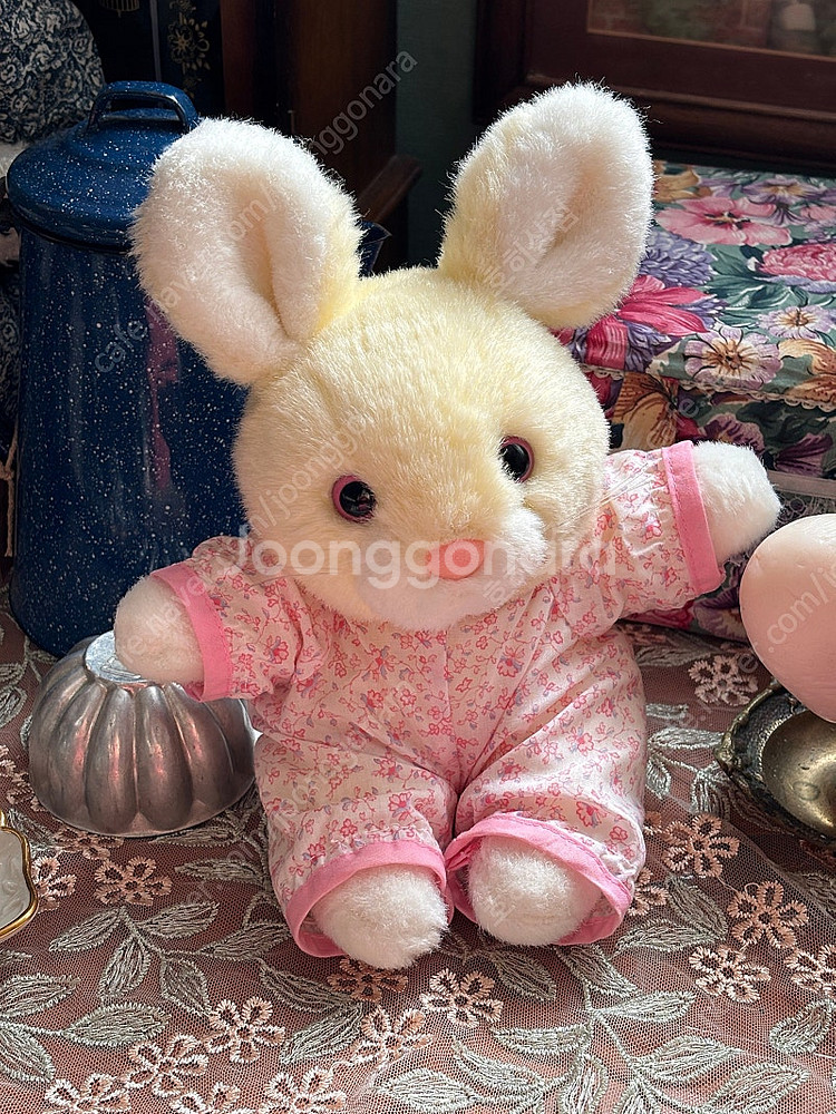 빈티지인형) 오동통 페어리계 토끼인형 고전인형 모리걸 히메갸루 양산형 y2k 빈티지소품 레트로인형--1
