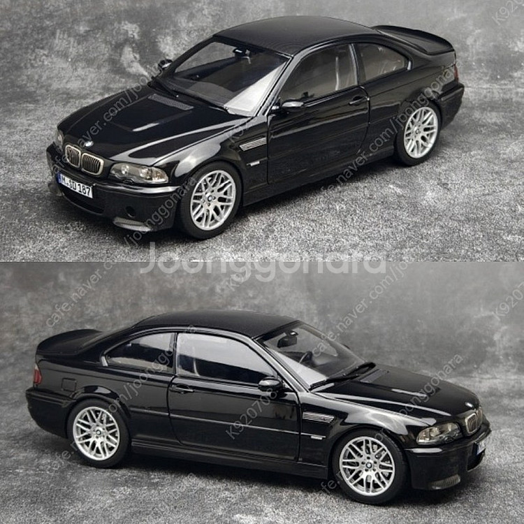 1:18 노레브 e46 m3 블랙 다이캐스트 팝니다.--0