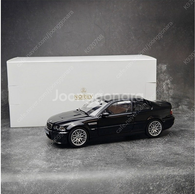 1:18 노레브 e46 m3 블랙 다이캐스트 팝니다.--1