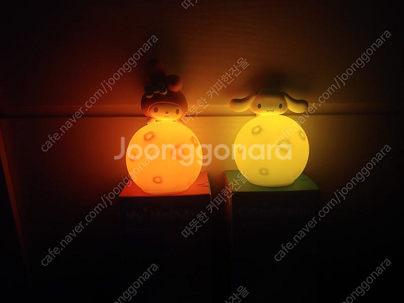 산리오 시나모롤 마이멜로디 무드등 조명등 수면등 새거--3