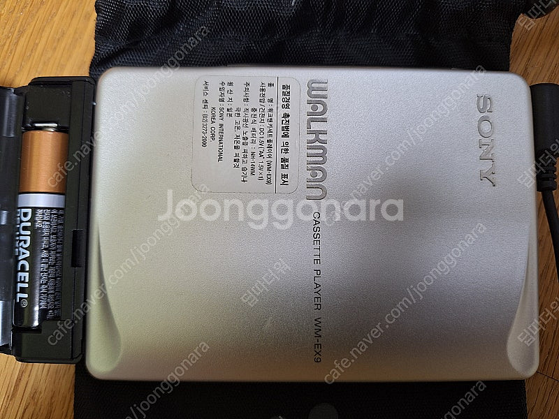 소니 워크맨 카세트 플레이어 WM-EX9 실버 판매--5