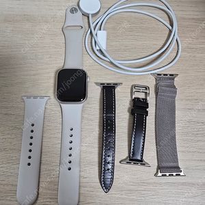 애플워치7 41mm 스타라이트(gps) 알루미늄