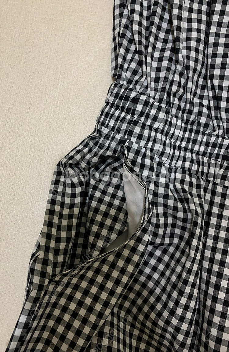 오떼뜨 체크 점프수오떼뜨 체크 점프수트 (한섬 시스템 ...--4