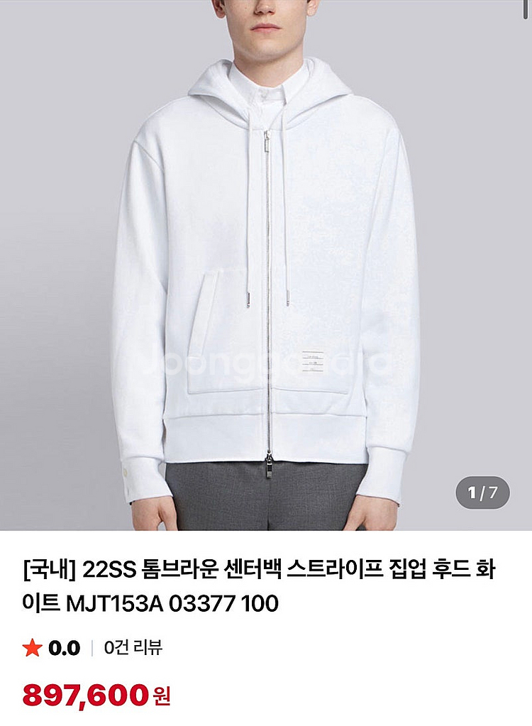 [100-103] 타미 깅엄자켓, 톰브라운 22ss 센...--8