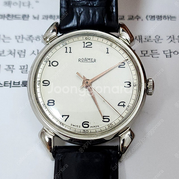 극희귀]스위스 로머 팬시러그 수동 남성시계--3
