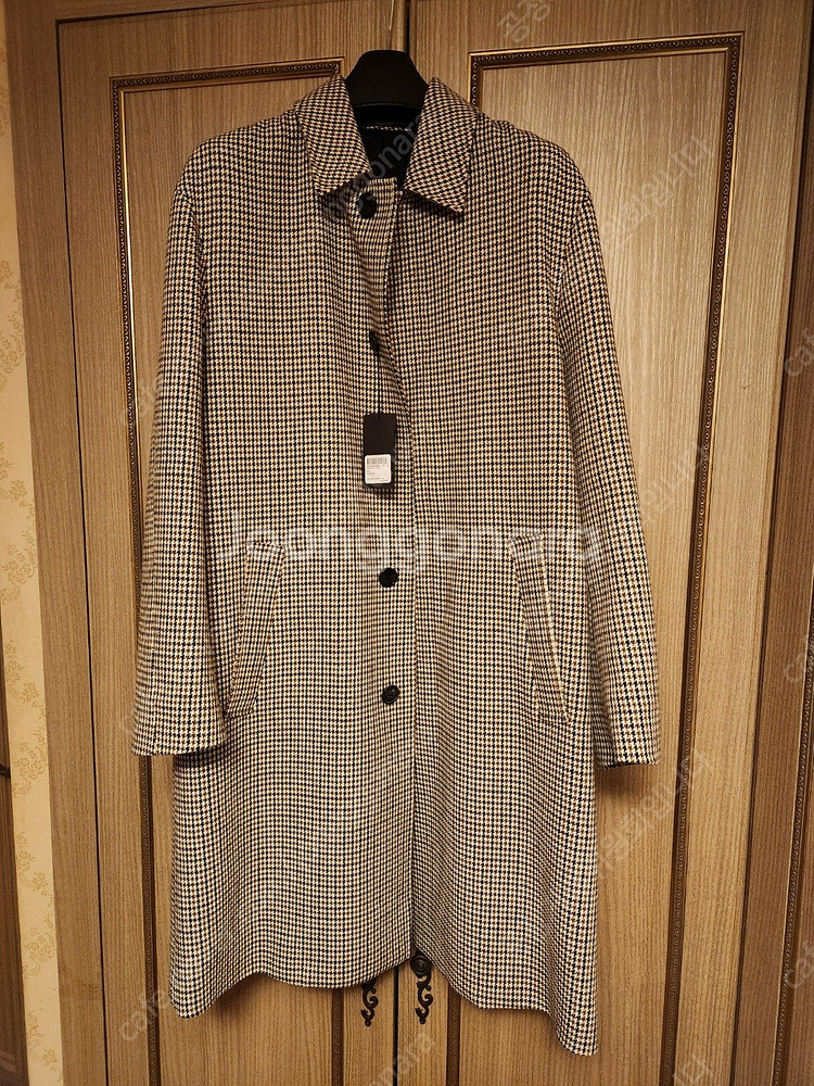 클럽모나코 반팔 티셔츠, 롱 맥코트 베이지, COS 오...--3