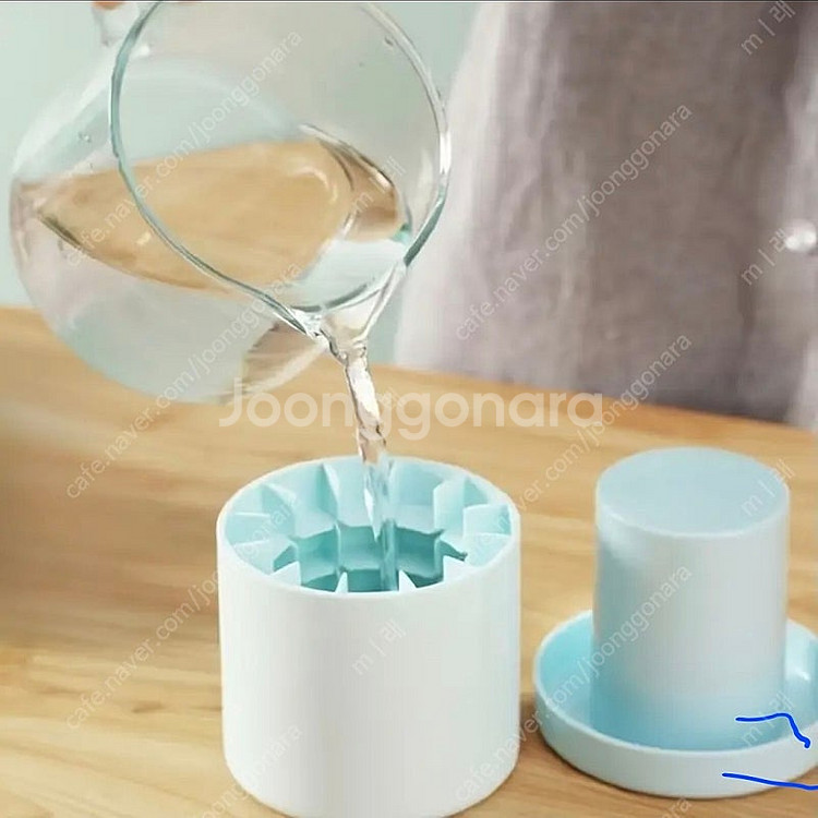 실리콘 아이스 큐브 얼음통 2개--3