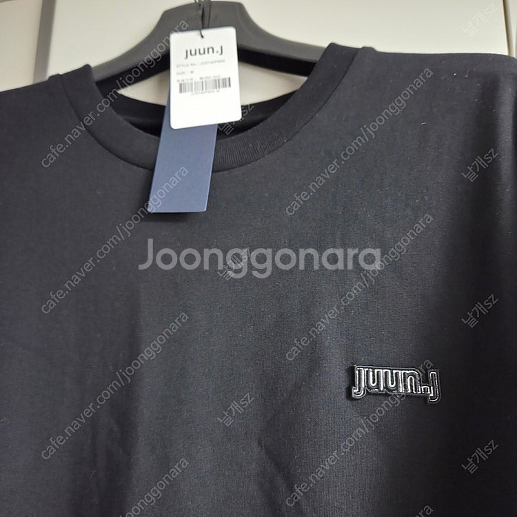 준지 아카이브 블랙 반팔 티셔츠 M--1