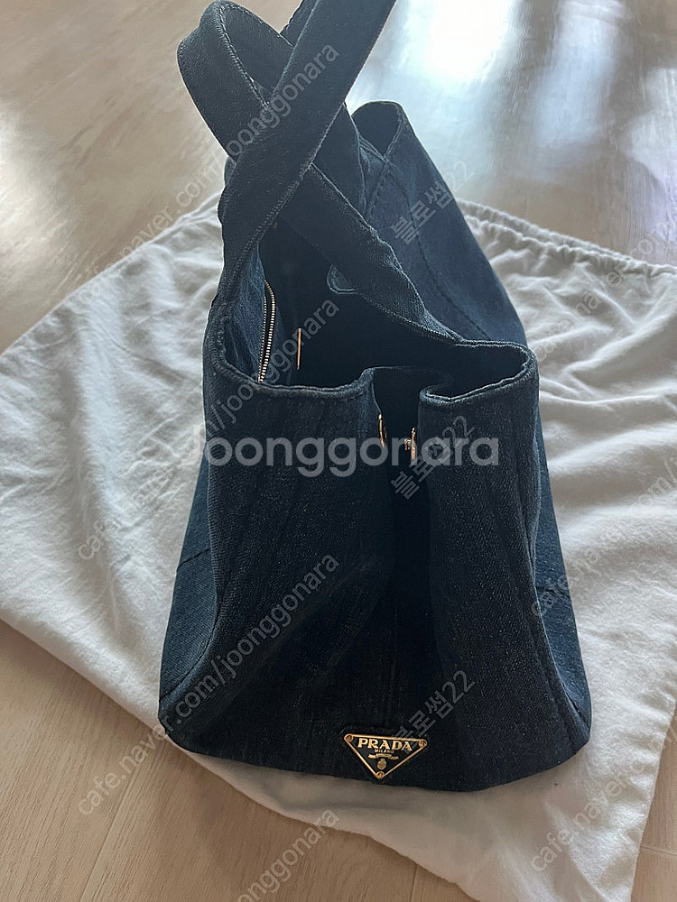 프라다 카나파 데님--1