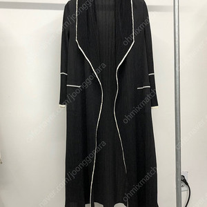 일본 에바큐브 플리츠 코트 자켓 F