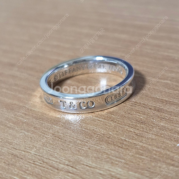 티파니.티파니앤코 1837 반지 US 6.5호--3
