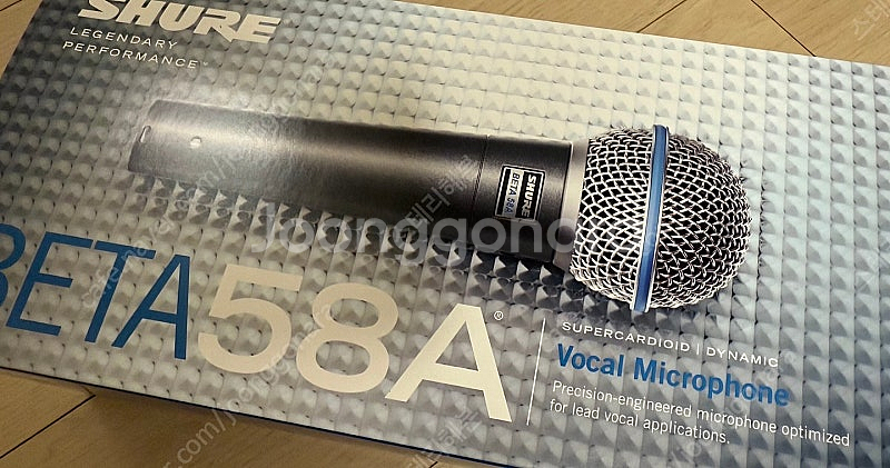 [판매] SHURE BETA 58 슈어 유선마이크--0