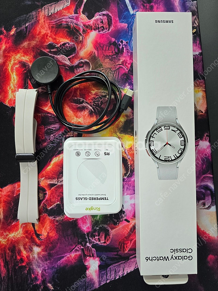 갤럭시 갤워치6 클래식 47mm LTE 실버--2