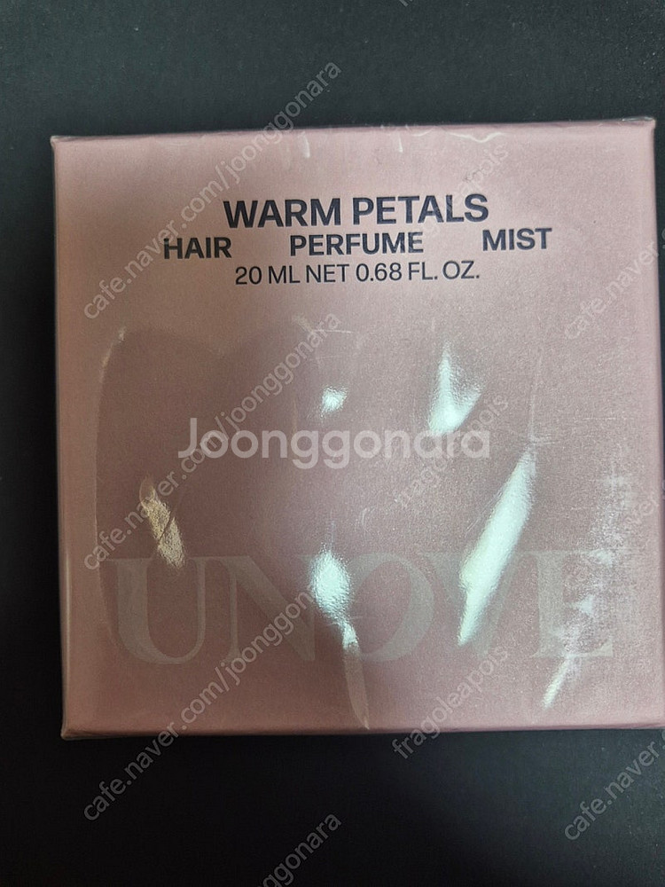 unove 어노브 퍼퓸 미스트 웜 페탈(택포)--0