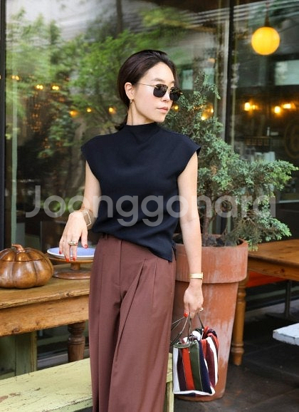 몽또또 블라우스+팬츠 셋업 (택포,새상품)--3